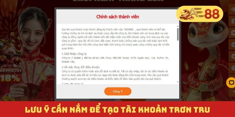 Lưu ý cần nắm để tạo tài khoản trơn tru Lưu ý cần nắm để tạo tài khoản trơn tru