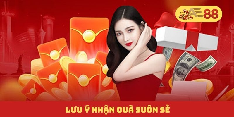 Lưu ý nhận quà suôn sẻ Lưu ý nhận quà suôn sẻ